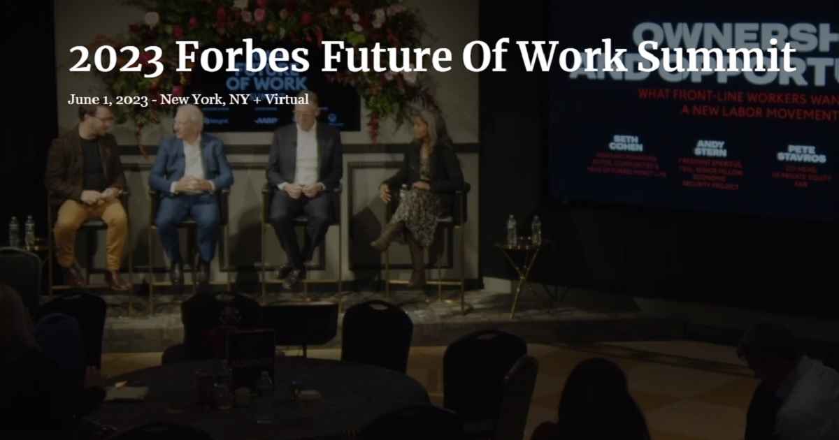 2023 Forbes Future Of Work Summit