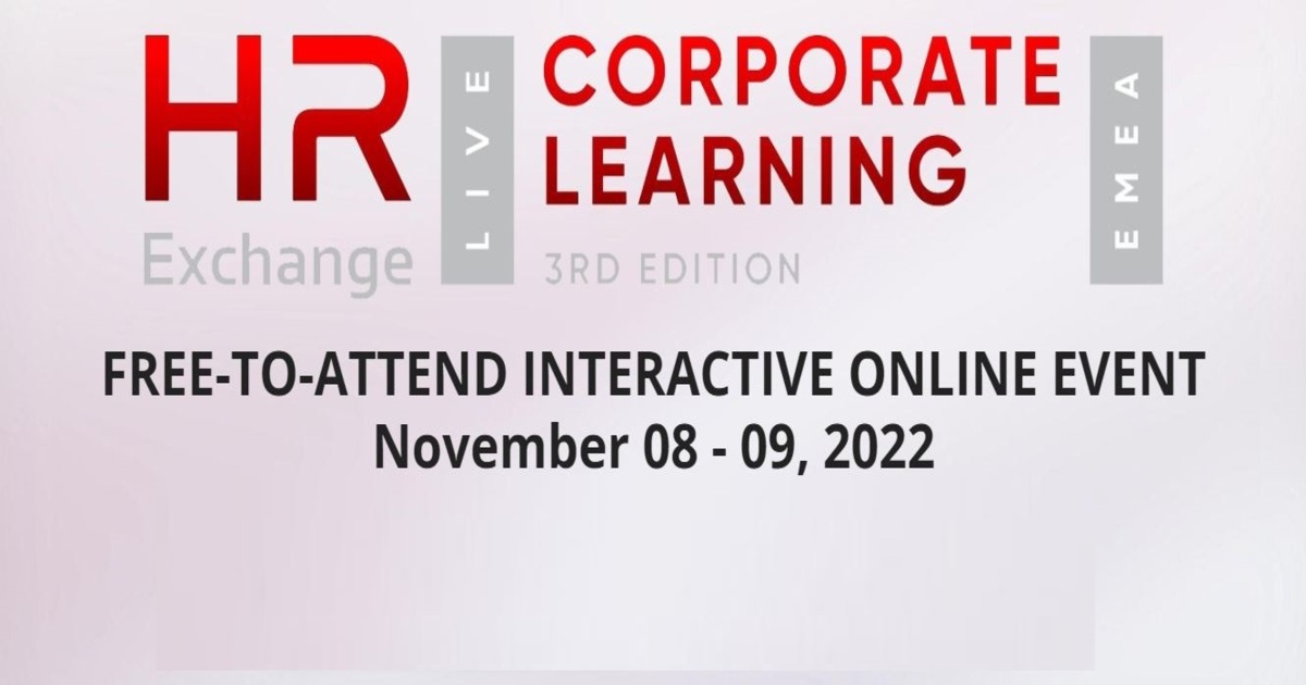 HR Exchange Live: Corporate Learning EMEA