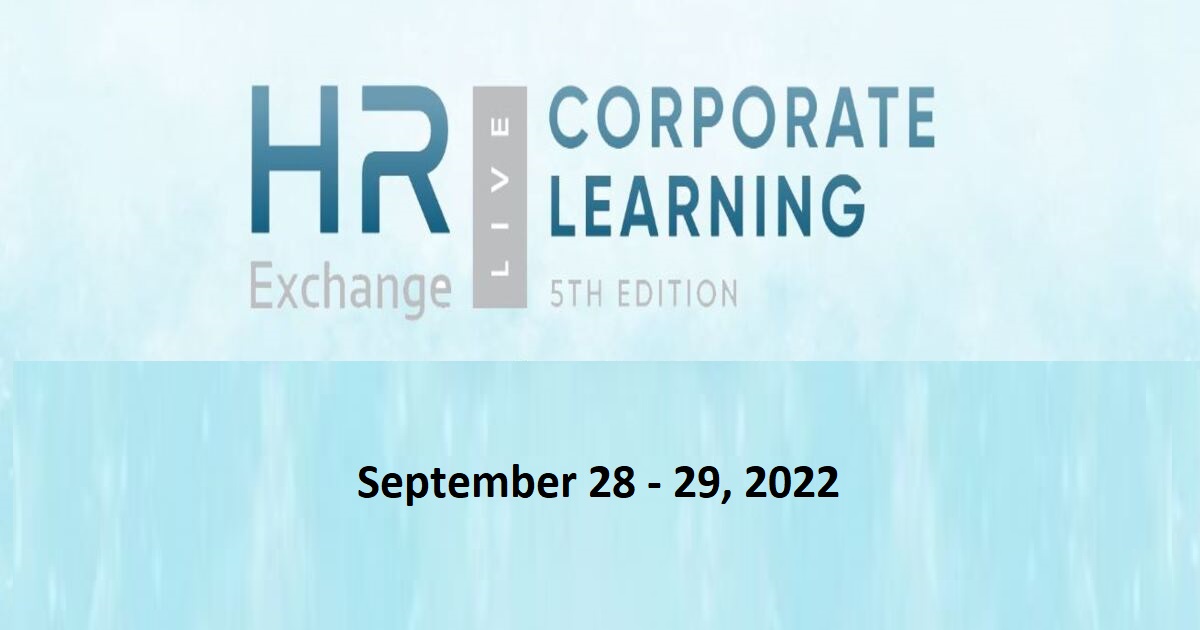 HR Exchange Live: Corporate Learning