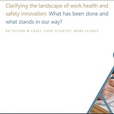 Clarifying the landscape of work health and safety innovation